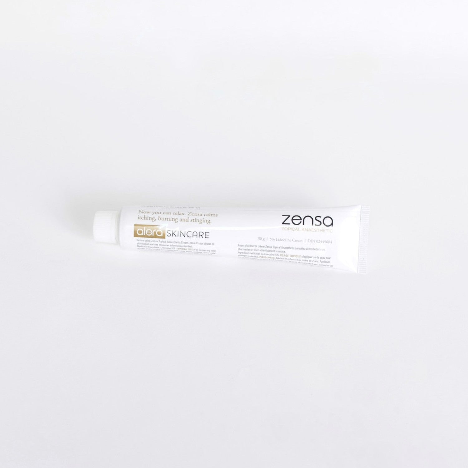 zensa numbing cream, zensa topical anesthetic, topical anesthetic numbing cream, topical anesthetic for permanent makeup tattoo, numbing cream for tattoo new tube packaging