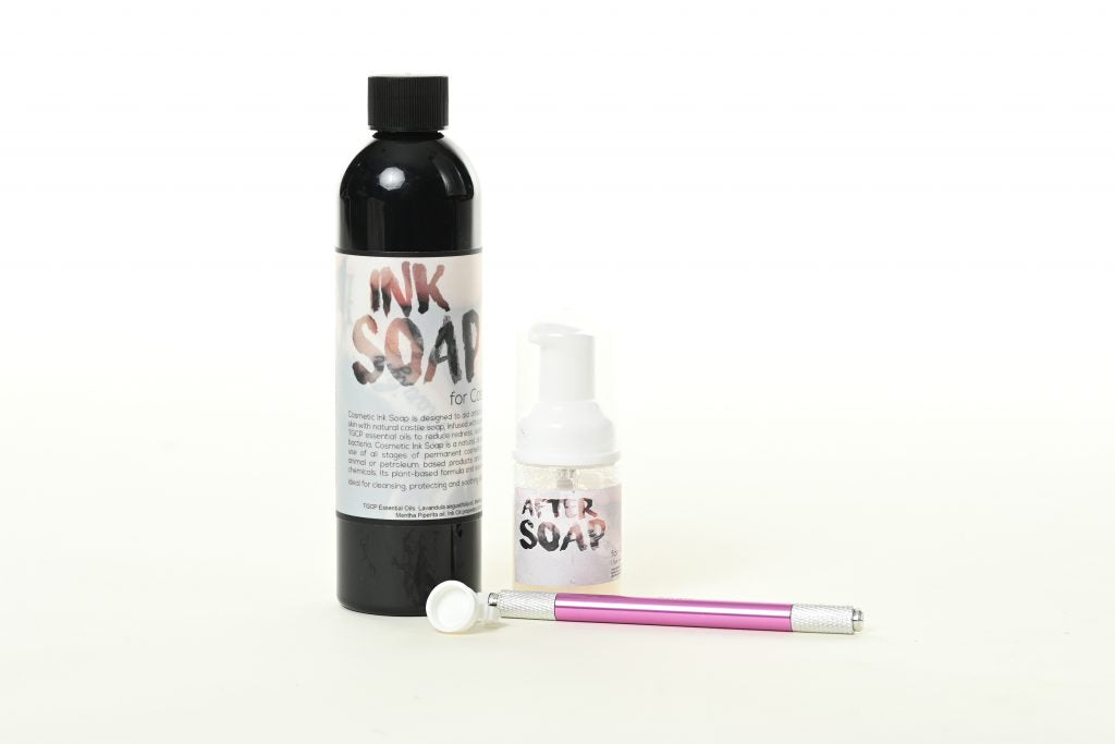 After Soap by Ink Oil - Megan Nicole, After Soap, Microblading Aftercare Cleanser with Ink Soap, Cosmetic Ink Soap