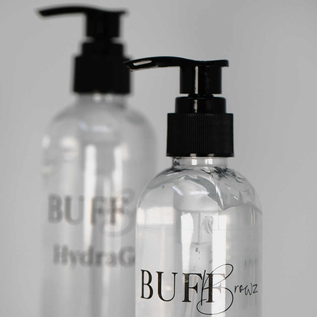 Buff Browz HydraGel, permanent makeup after care gel, tattoo aftercare,  Aloe Vera Gel,  soothes skin