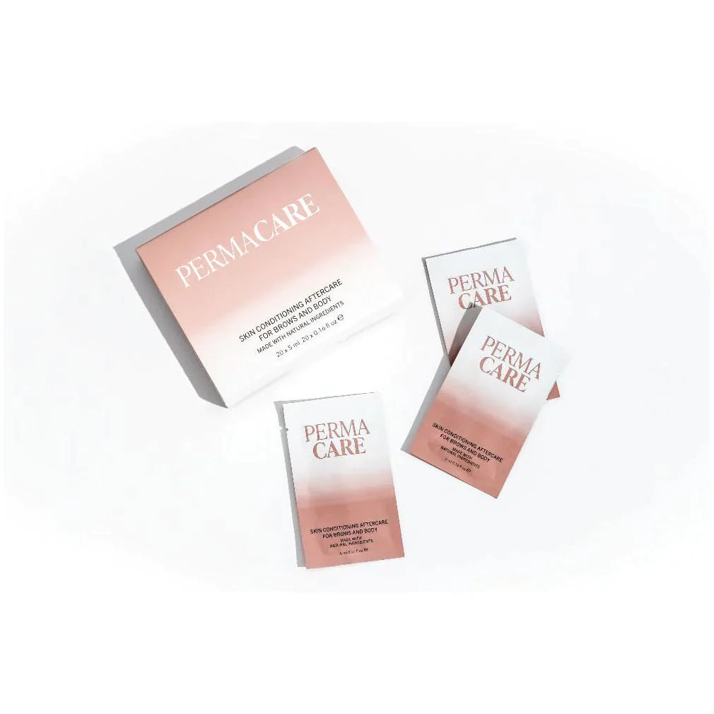 Perma Care Brows and Body Aftercare, Permanent Makeup aftercare, Perma Blend Aftercare packaging